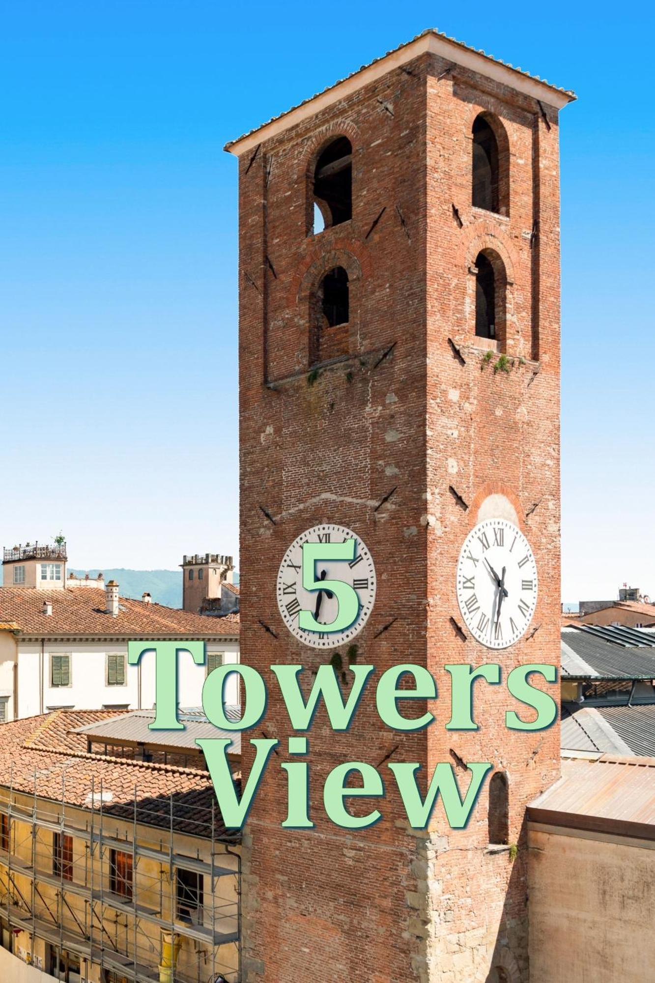 Al Carmine Apartments Towers View With Ac 루카 외부 사진